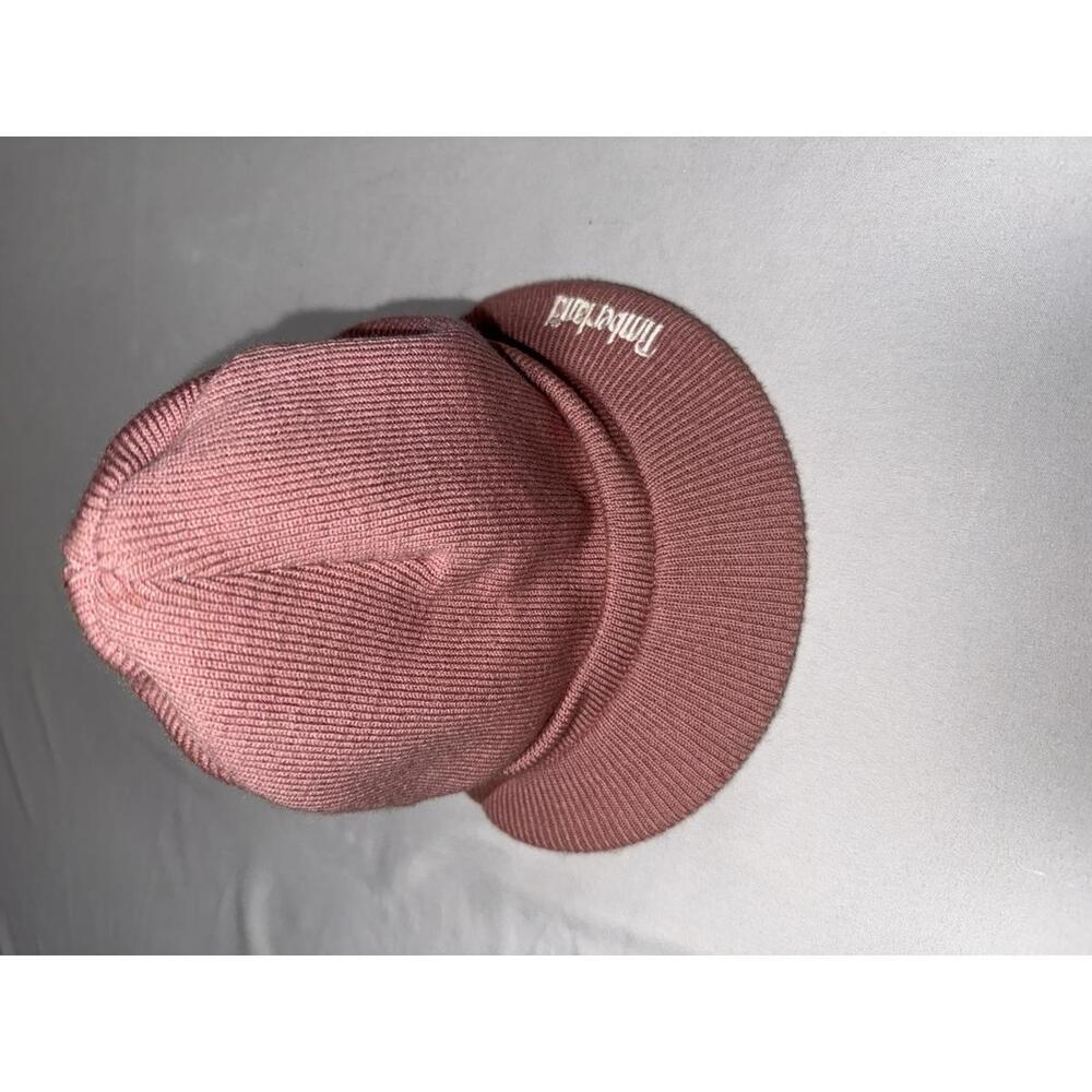 Timberland Pink Visor Beanie Ski Hat